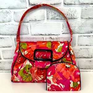 Vera Bradley - Floral Purse and Wallet